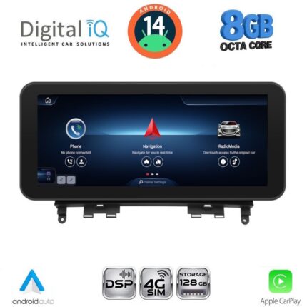 DIGITAL IQ TPK 16984_CPA (10.25'') MULTIMEDIA SYSTEM for MERCEDES C (W204) mod. 2007-2011