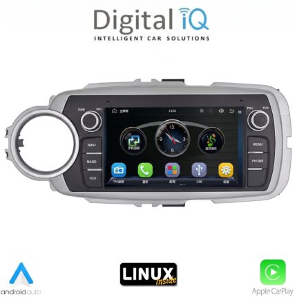 DIGITAL IQ BLA 030_CPA (7" DECK) MULTIMEDIA LINUX SYSTEM for TOYOTA YARIS mod. 2011-2020
