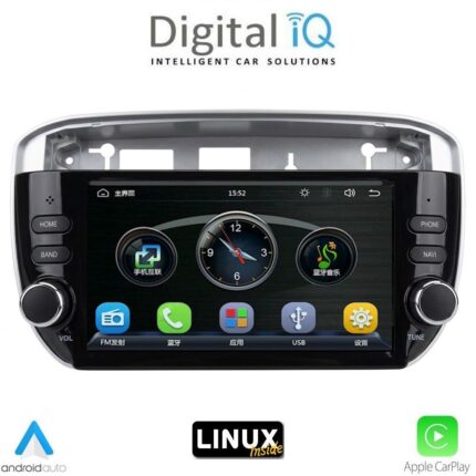DIGITAL IQ BLA 064_CPA (7" DECK) MULTIMEDIA LINUX SYSTEM for FIAT GRANDE PUNTO mod. 2012-2018 – EVO mod. 2009-2018