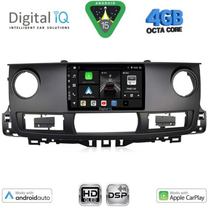 DIGITAL IQ BXF 16554_CPAA (10inc) MULTIMEDIA TABLET for RENAULT MASTER mod. 2003-2010