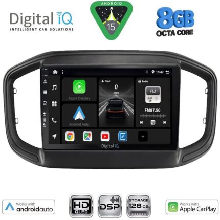 DIGITAL IQ BXF 18147_CPAA (9inc) MULTIMEDIA TABLET for FIAT STRADA mod. 2020-2026