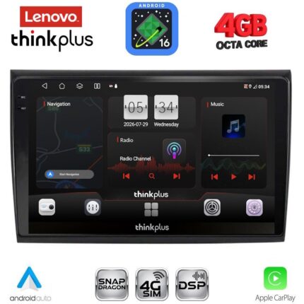 LENOVO LTG 7136_CPA (9inc) MULTIMEDIA TABLET for FIAT BRAVO mod. 2007-2019