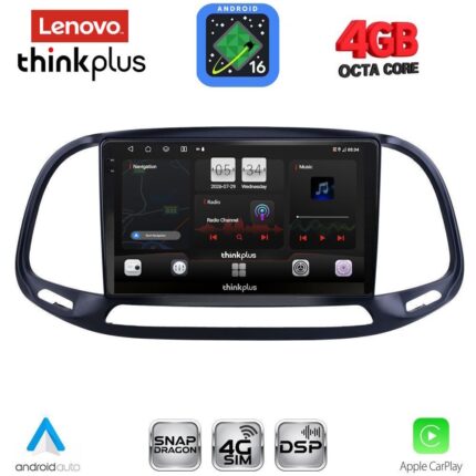 LENOVO LTG 7138_CPA (9inc) MULTIMEDIA TABLET for FIAT DOBLO – OPEL COMBO mod. 2015-2018