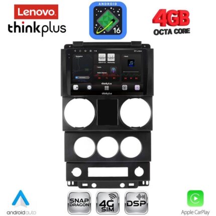 LENOVO LTG 7292_CPA (9inc) MULTIMEDIA TABLET for JEEP WRANGLER  mod. 2006-2011