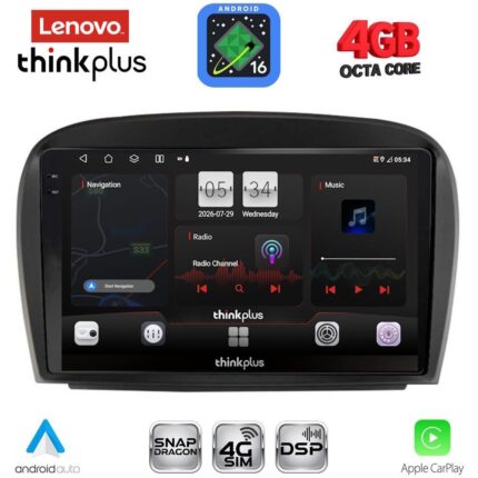 LENOVO LTG 7427_CPA (9inc) MULTIMEDIA TABLET for MERCEDES SL (R230) FACELIFT mod. 2006-2012