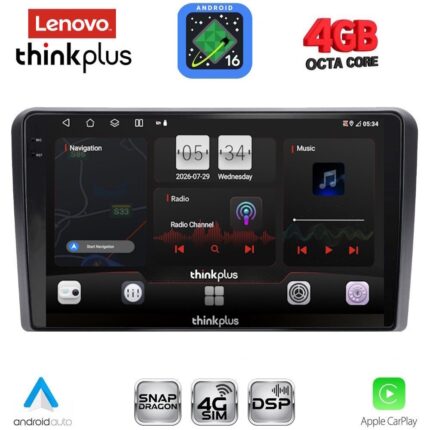 LENOVO LTG 7438_CPA (9inc) MULTIMEDIA TABLET for MITSUBISHI L200 mod. 2023+