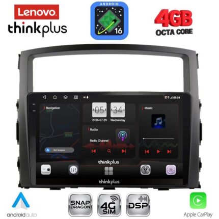 LENOVO LTG 7446_CPA (9inc) MULTIMEDIA TABLET for MITSUBISHI PAJERO mod. 2006-2013