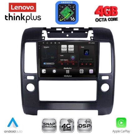 LENOVO LTG 7454_CPA A/C (9inc) MULTIMEDIA TABLET for NISSAN NAVARA D40 mod. 2006-2011 με A/C