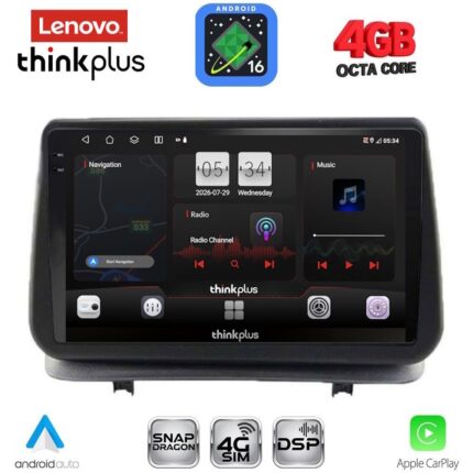 LENOVO LTG 7543_CPA (9inc) MULTIMEDIA TABLET for RENAULT CLIO mod. 2005-2011