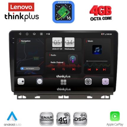 LENOVO LTG 7546_CPA (9inc) MULTIMEDIA TABLET for RENAULT CLIO - CAPTUR mod. 2019-2026