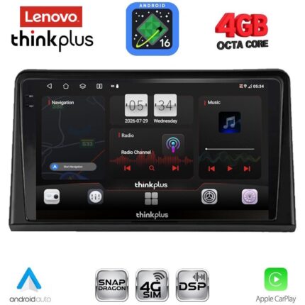 LENOVO LTG 7548_CPA (9inc) MULTIMEDIA TABLET for RENAULT EXPRESS mod. 2020-2026