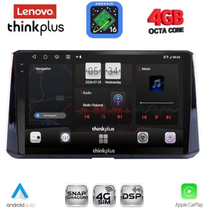 LENOVO LTG 7716_CPA (10inc) MULTIMEDIA TABLET for TOYOTA COROLLA mod. 2019-2026