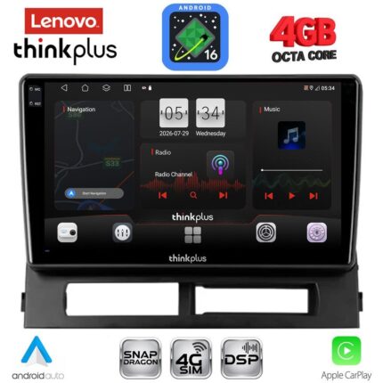 LENOVO LTG 7728DASH_CPA (9inc) MULTIMEDIA TABLET for TOYOTA PRIUS mod. 2003-2009 (Supports Original Clima-HYBRID)