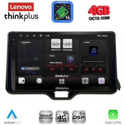 LENOVO LTG 7738_CPA (10inc) MULTIMEDIA TABLET for TOYOTA YARIS mod. 2020-2026 - MAZDA 2 mod. 2023-2026