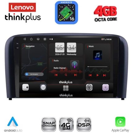 LENOVO LTG 7786_CPA (9inc) MULTIMEDIA TABLET for VOLVO S80 mod. 1998-2006