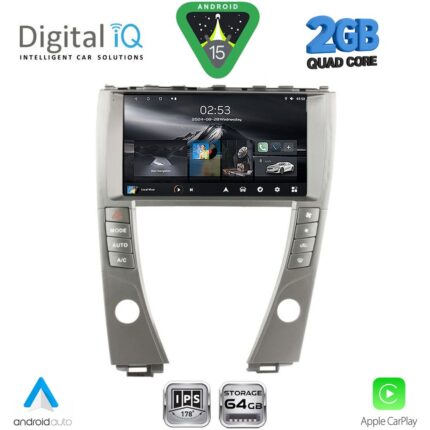 DIGITAL IQ RSD 1342B_CPA (9inc) MULTIMEDIA TABLET for LEXUS ES mod. 2006-2013