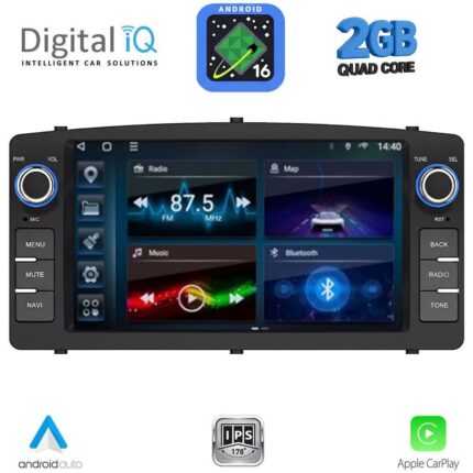 DIGITAL IQ BLD 210_CPA (7" DECK) MULTIMEDIA OEM for TOYOTA COROLLA mod. 2000-2006