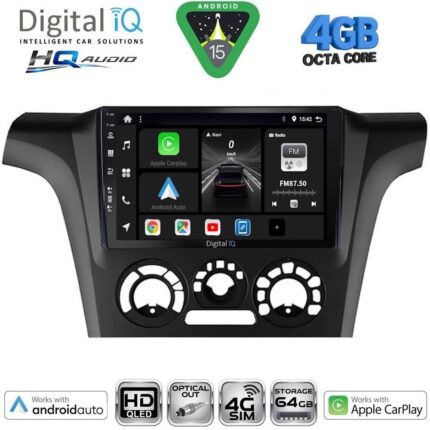 DIGITAL IQ BXK 19441AC_CPAA (9inc) MULTIMEDIA TABLET for MITSUBISHI OUTLANDER mod. 2001-2005 with A/C