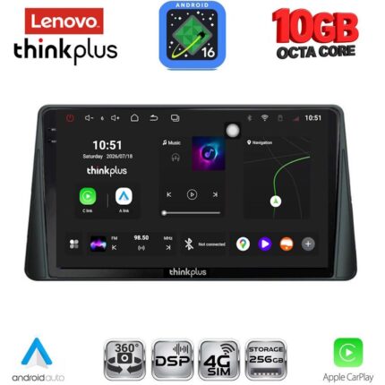 LENOVO LTM 11158_CPA (9inc) MULTIMEDIA TABLET for FORD FOCUS mod. 2019-2025
