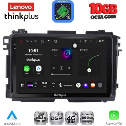 LENOVO LTM 11201_CPA (10inc) MULTIMEDIA TABLET for HONDA HRV mod. 2015-2021
