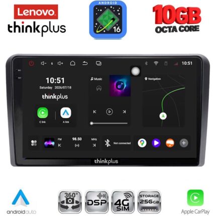 LENOVO LTM 11221_CPA (9inc) MULTIMEDIA TABLET for HYUNDAI H1 mod. 2007-2020