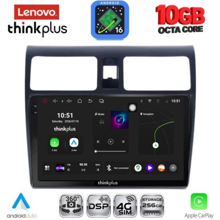 LENOVO LTM 11684_CPA (10inc) MULTIMEDIA TABLET for SUZUKI SWIFT mod. 2005-2011