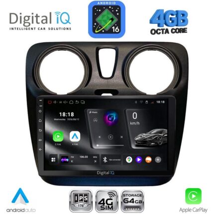 DIGITAL IQ RTG 6112_CPA (9inc) MULTIMEDIA TABLET for DACIA DOKKER 2012-2022