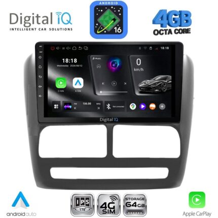DIGITAL IQ RTG 6137_CPA (9inc) MULTIMEDIA TABLET for FIAT DOBLO mod. 2010-2015