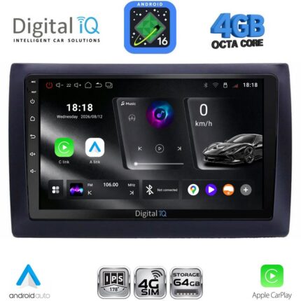 DIGITAL IQ RTG 6145_CPA (9inc) MULTIMEDIA TABLET for FIAT STILO mod. 2001-2007