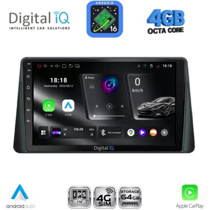 DIGITAL IQ RTG 6158_CPA (9inc) MULTIMEDIA TABLET for FORD FOCUS mod. 2019-2025