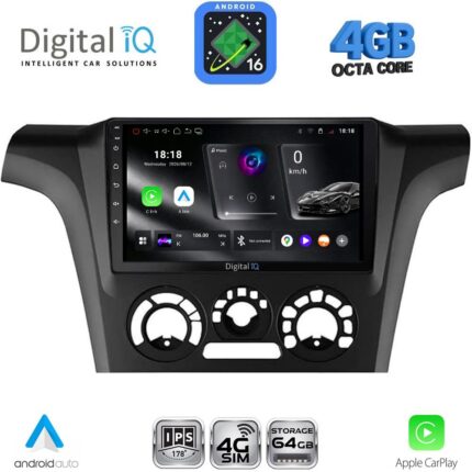DIGITAL IQ RTG 6441AC_CPA (9inc) MULTIMEDIA TABLET for MITSUBISHI OUTLANDER mod. 2001-2005 with A/C