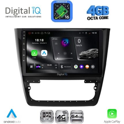 DIGITAL IQ RTG 6610_CPA (10inc) MULTIMEDIA TABLET for SKODA YETI mod. 2014-2018