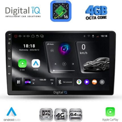 DIGITAL IQ RTG 6656_CPA (9inc) MULTIMEDIA TABLET for SSANGYONG REXTON mod. 2002-2006